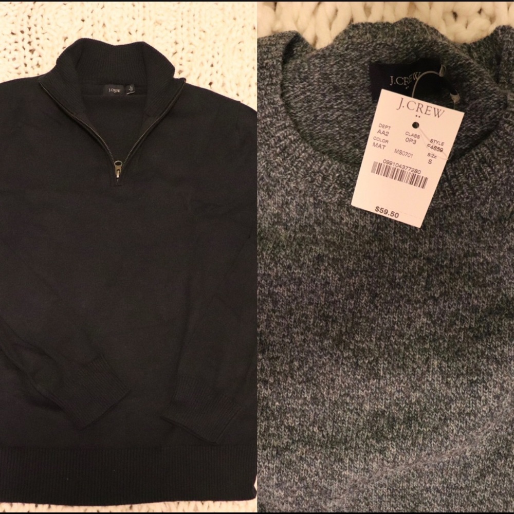 Two JCrew Sweater Bundle